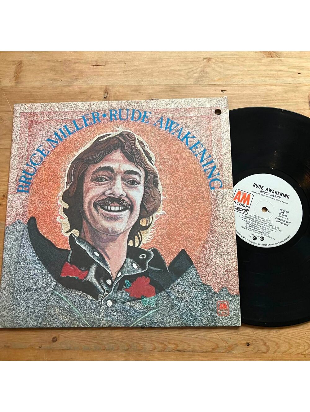 Bruce Miller - Rude Awakening 33rpm VG+ VR27